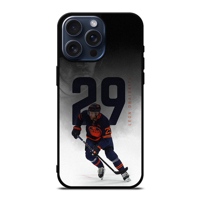 LEON DRAISAITL EDMONTON OILERS iPhone 15 Pro Max Case Cover