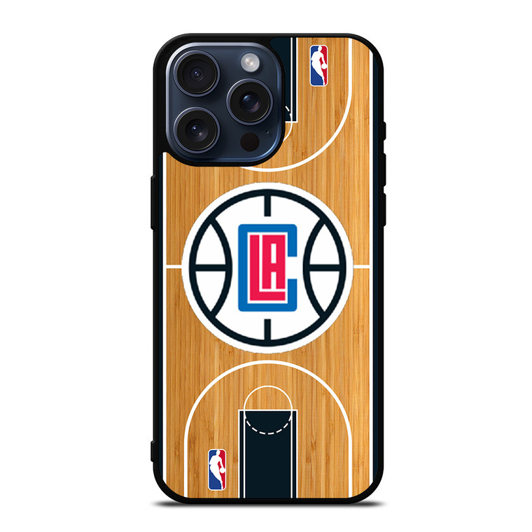 LOS ANGELES CLIPPERS NBA ARENA iPhone 15 Pro Max Case Cover