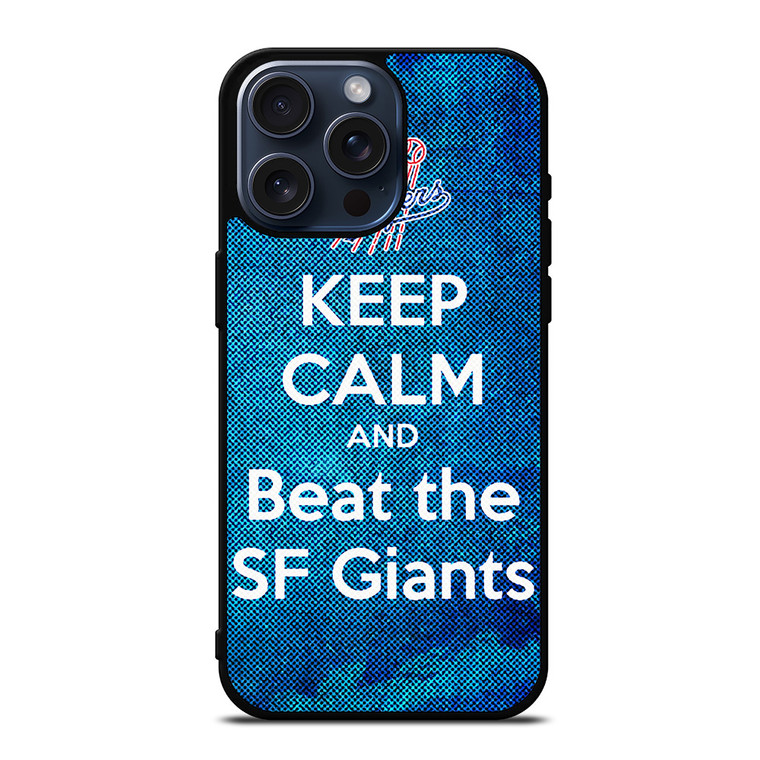 LOS ANGELES DODGERS MLB BASEBALL BANTER iPhone 15 Pro Max Case Cover