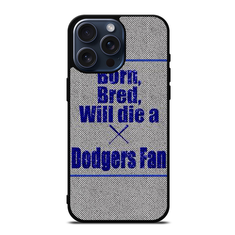 LOS ANGELES DODGERS MLB BASEBALL FANS 2 iPhone 15 Pro Max Case Cover