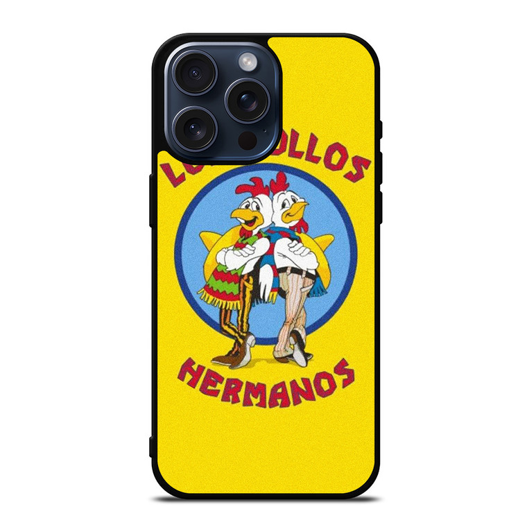 LOS POLLOS HERMANOS BREAKING BAD iPhone 15 Pro Max Case Cover