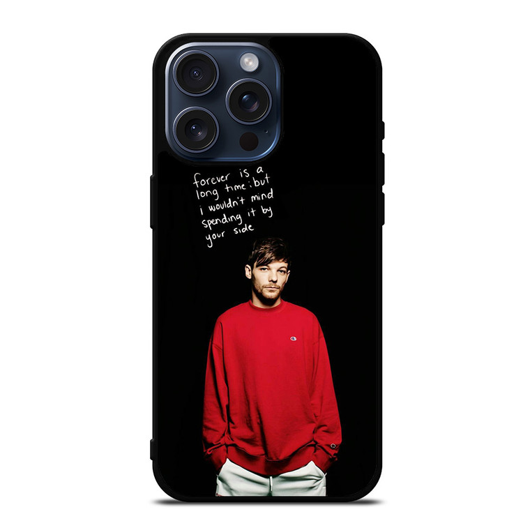 LOUIS TOMLINSON QUOTES iPhone 15 Pro Max Case Cover