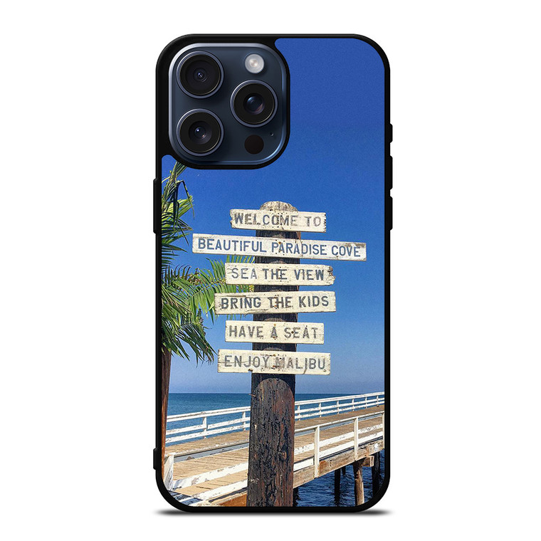 MALIBU BEACH iPhone 15 Pro Max Case Cover