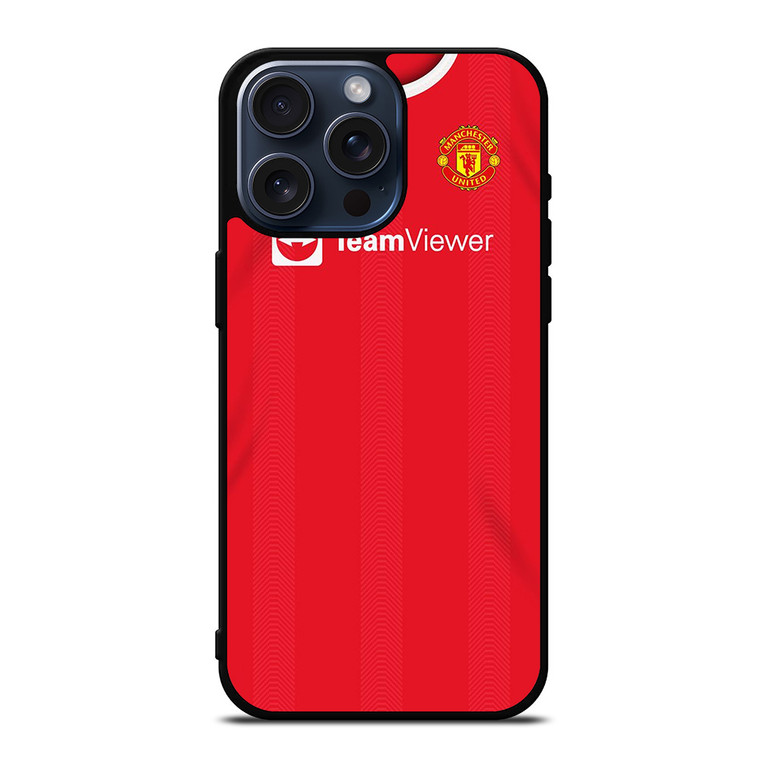 MANCHESTER UNITED 2021 HOME JERSEY iPhone 15 Pro Max Case Cover