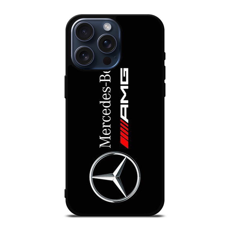 MERCEDES BENZ AMG BLACK iPhone 15 Pro Max Case Cover
