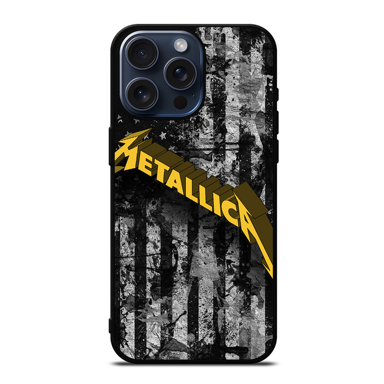 METALLICA AMERICA ROCK BAND iPhone 15 Pro Max Case Cover