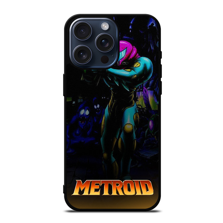 METROID NINTENDO GAMES iPhone 15 Pro Max Case Cover