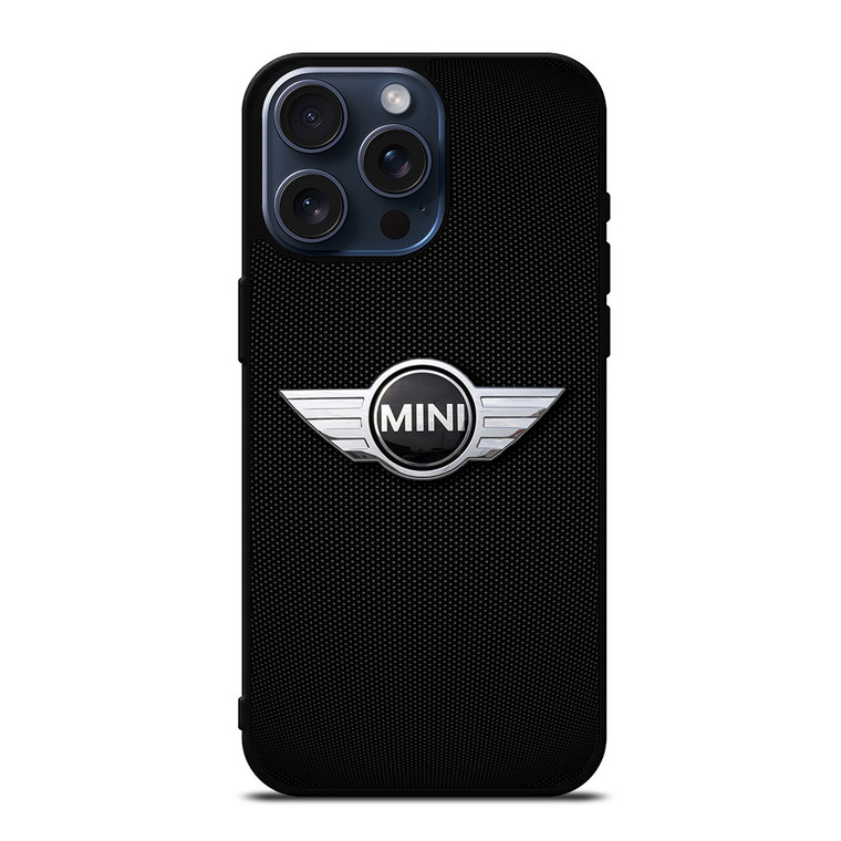 MINI CARBON FIBER iPhone 15 Pro Max Case Cover