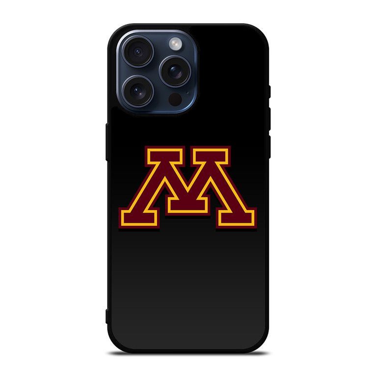 MINNESOTA GOLDEN GOPHERS LOGO iPhone 15 Pro Max Case Cover