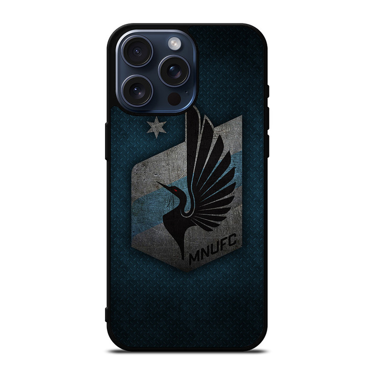 MINNESOTA UNITED FC SOCCER MLS iPhone 15 Pro Max Case Cover MINNESOTA UNITED FC SOCCER MLS iPhone 15 Pro Max Case Cover