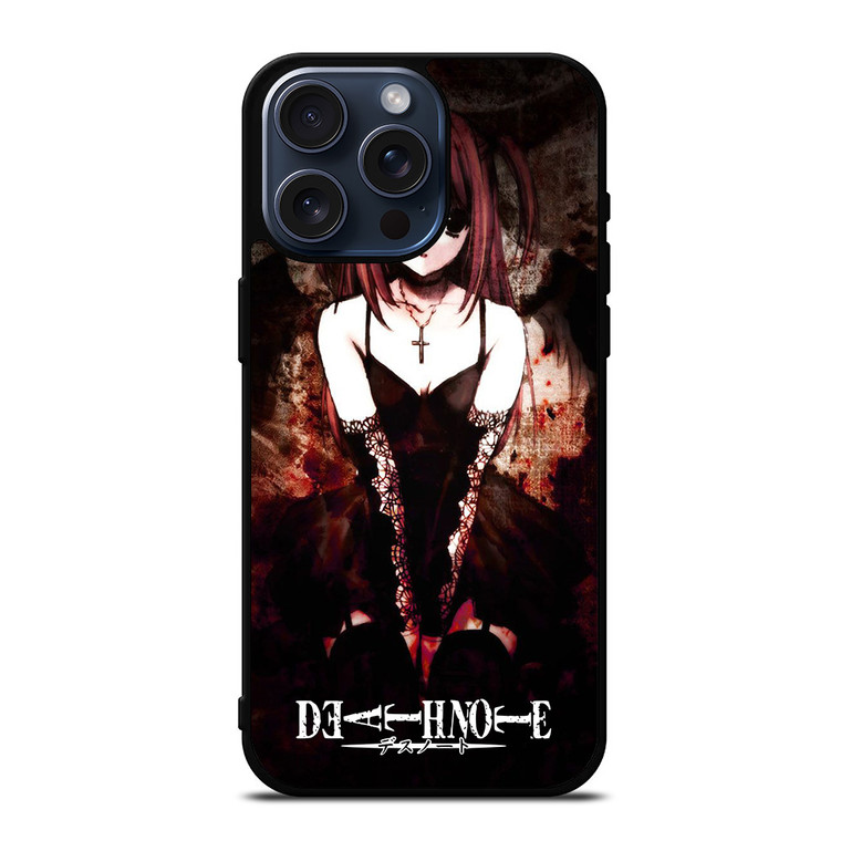 MISA AMANE DEATH NOTE ANIME iPhone 15 Pro Max Case Cover
