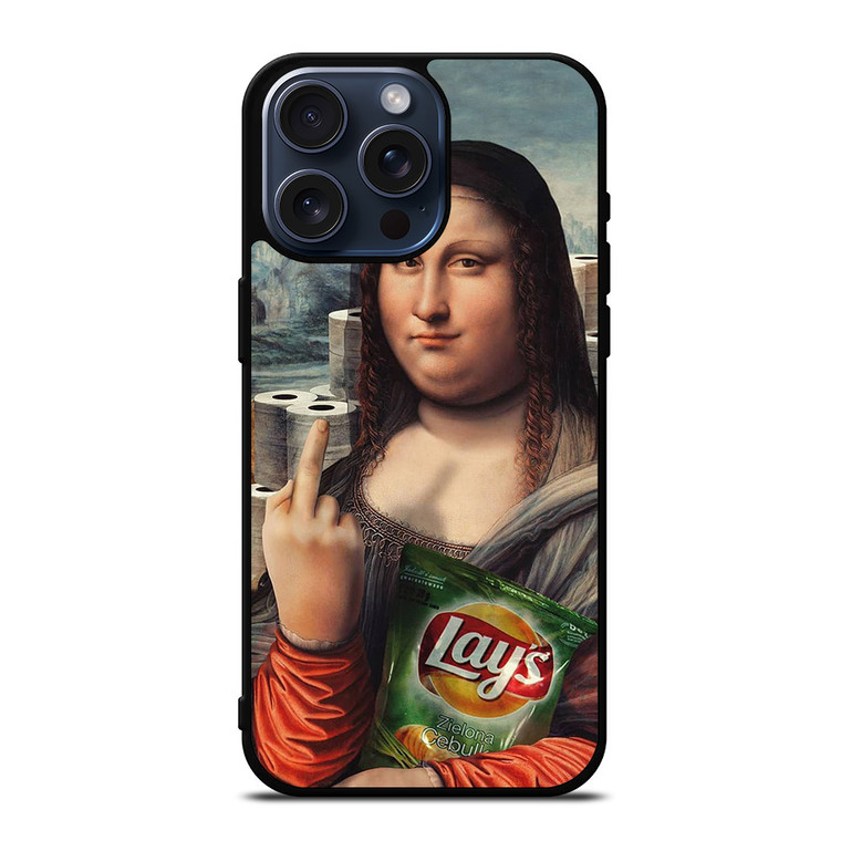 MONALISA LAYS CHIP iPhone 15 Pro Max Case Cover
