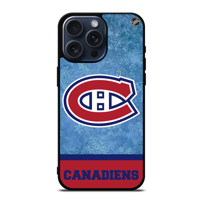MONTREAL CANADIENS HOCKEY TEAM iPhone 15 Pro Max Case Cover MONTREAL CANADIENS HOCKEY TEAM iPhone 15 Pro Max Case Cover