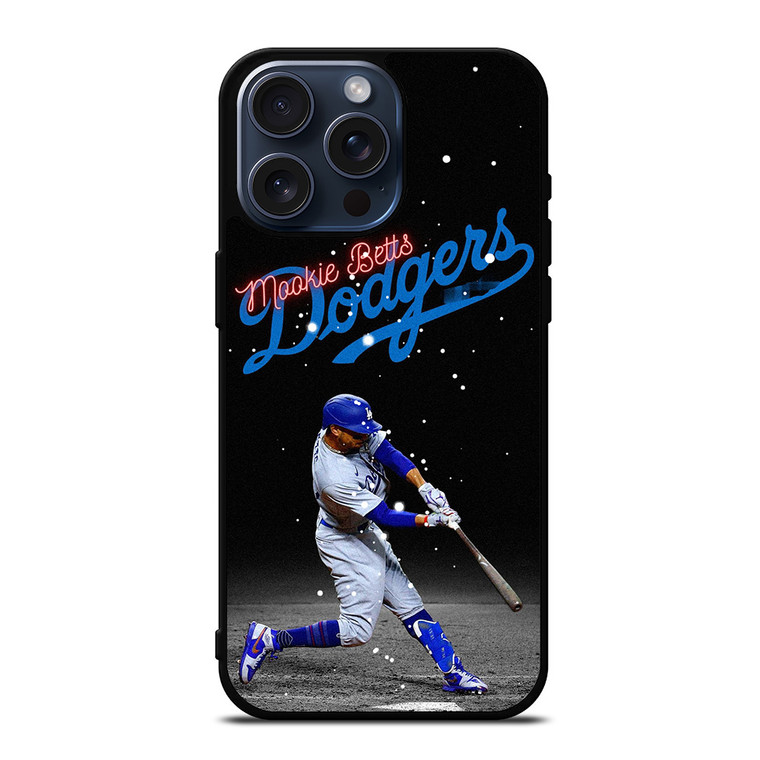 MOOKIE BETTS LOS ANGELES DODGERS MLB iPhone 15 Pro Max Case Cover