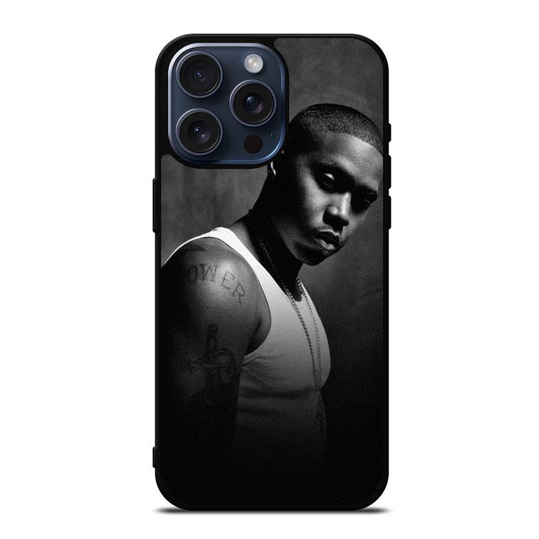 NASIR JONES NAS RAPPER iPhone 15 Pro Max Case Cover