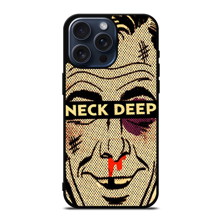 NECK DEEP RAIN IN JULY iPhone 15 Pro Max Case Cover NECK DEEP RAIN IN JULY iPhone 15 Pro Max Case Cover