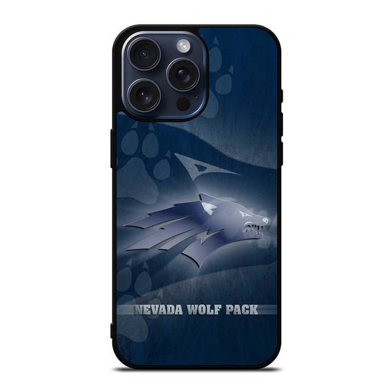 NEVADA WOLF PACK FOOTBALL iPhone 15 Pro Max Case Cover