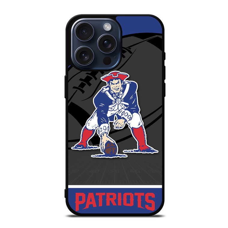 NEW ENGLAND PATRIOTS NFL TEAM iPhone 15 Pro Max Case Cover
