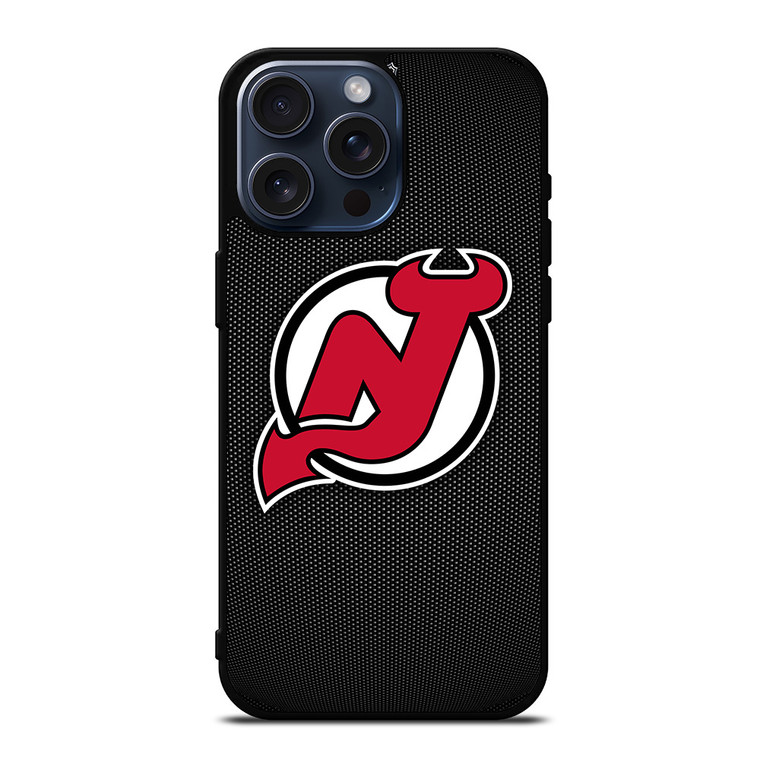 NEW JERSEY DEVILS HOCKEY NHL LOGO iPhone 15 Pro Max Case Cover