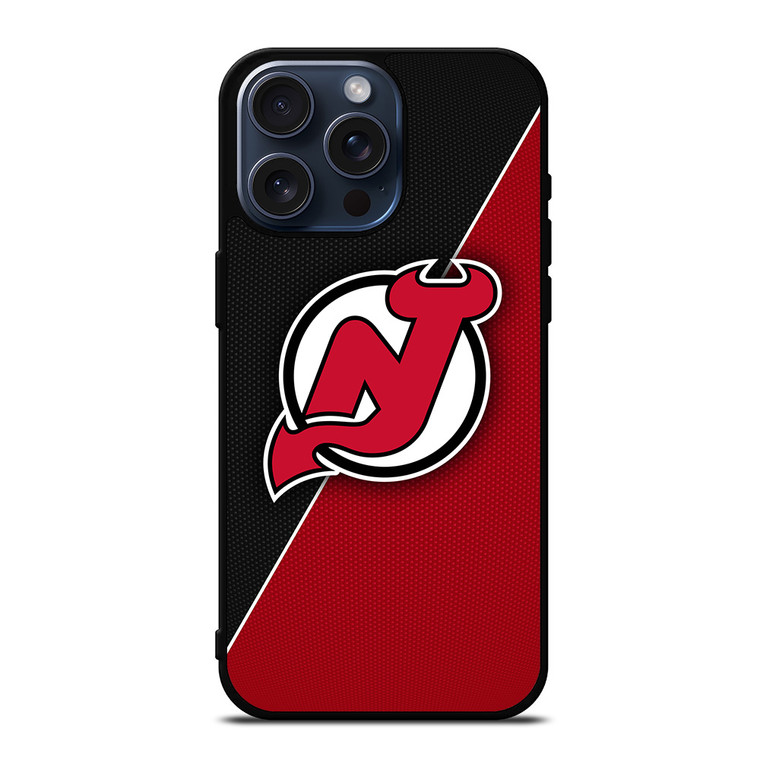 NEW JERSEY DEVILS NHL HOCKEY LOGO iPhone 15 Pro Max Case Cover
