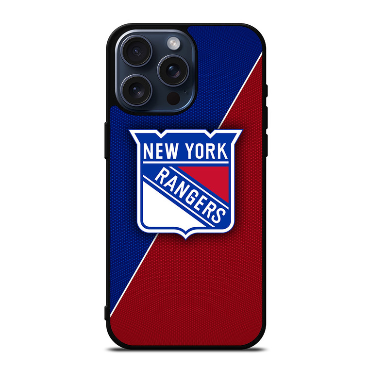 NEW YORK RANGERS NHL HOCKEY LOGO iPhone 15 Pro Max Case Cover