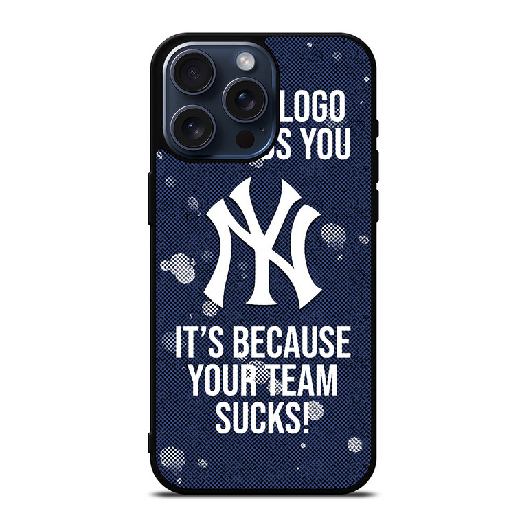 NEW YORK YANKEES MLB BASEBALL BANTER FANS 2 iPhone 15 Pro Max Case Cover