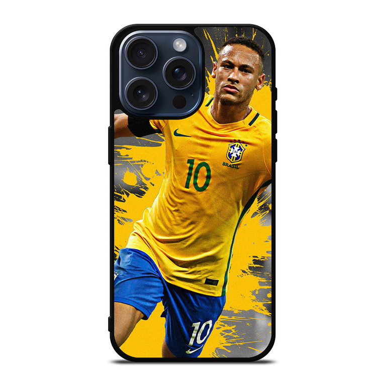 NEYMAR JR 10 BRAZIL iPhone 15 Pro Max Case Cover