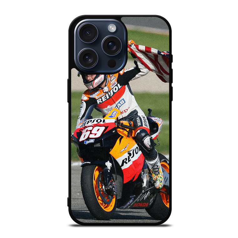 NICKY HAYDEN MOTO GP iPhone 15 Pro Max Case Cover