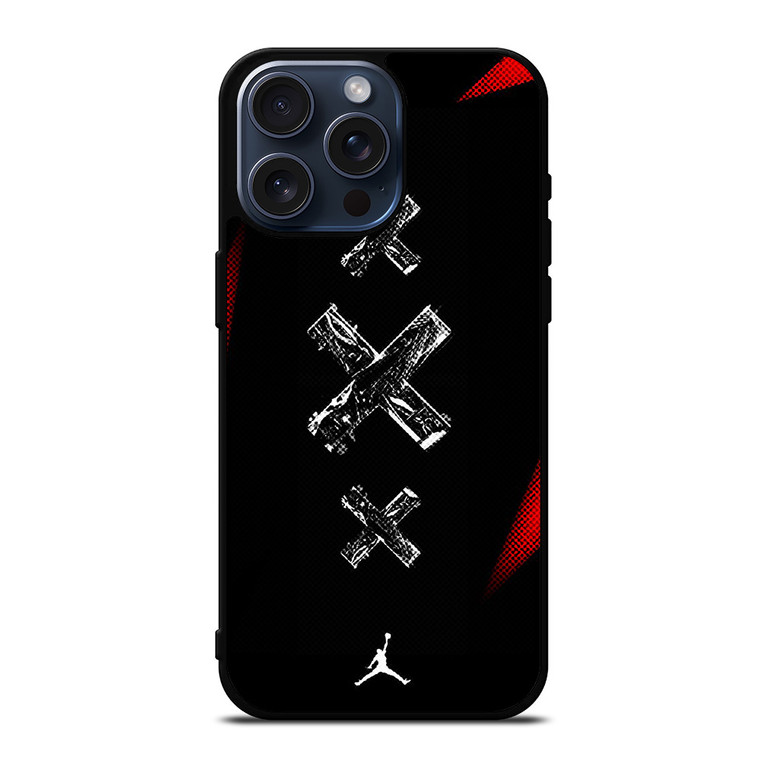 NIKE AIR JORDAN CROSS iPhone 15 Pro Max Case Cover