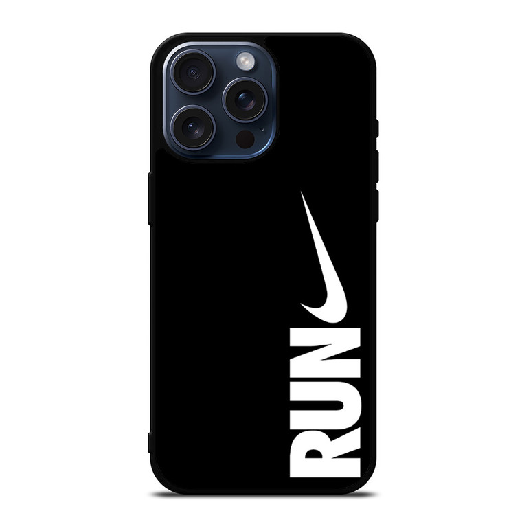 NIKE RUNNING LOGO iPhone 15 Pro Max Case Cover
