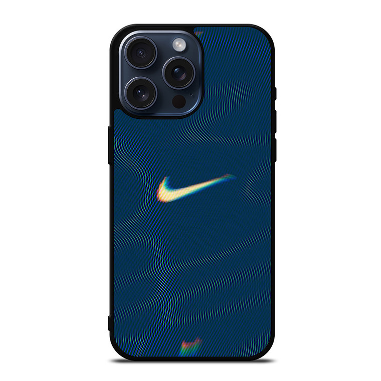 NIKE SWOOSH PSYCHEDELIC ART iPhone 15 Pro Max Case Cover