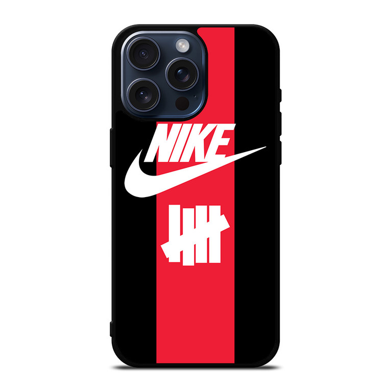 NIKE UNDEFEATED STRIPE iPhone 15 Pro Max Case Cover