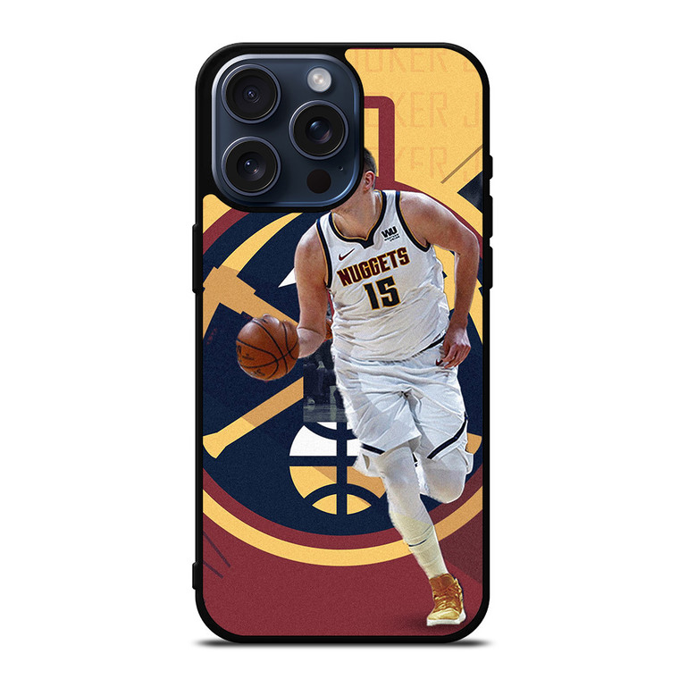 NIKOLA JOKIC DENVER NUGGETS 2 iPhone 15 Pro Max Case Cover NIKOLA JOKIC DENVER NUGGETS 2 iPhone 15 Pro Max Case Cover