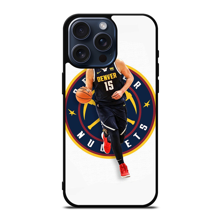 NIKOLA JOKIC DENVER NUGGETS iPhone 15 Pro Max Case Cover NIKOLA JOKIC DENVER NUGGETS iPhone 15 Pro Max Case Cover