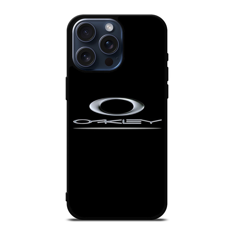 OAKLEY METAL LOGO iPhone 15 Pro Max Case Cover