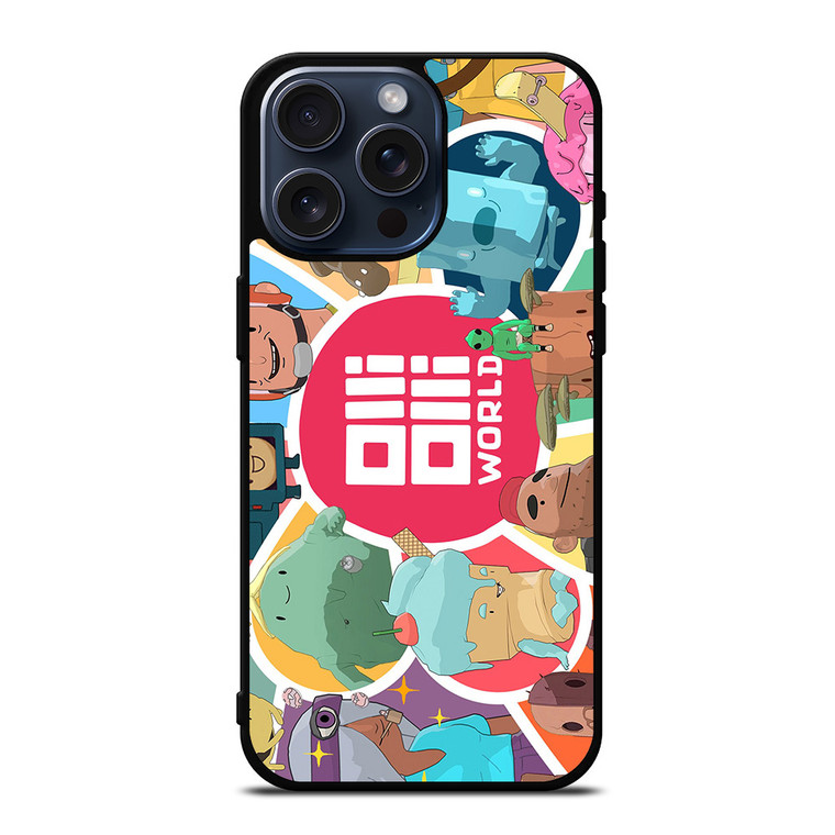 OLLIOLLI WORLD GAMES ALL CHARACTER iPhone 15 Pro Max Case Cover