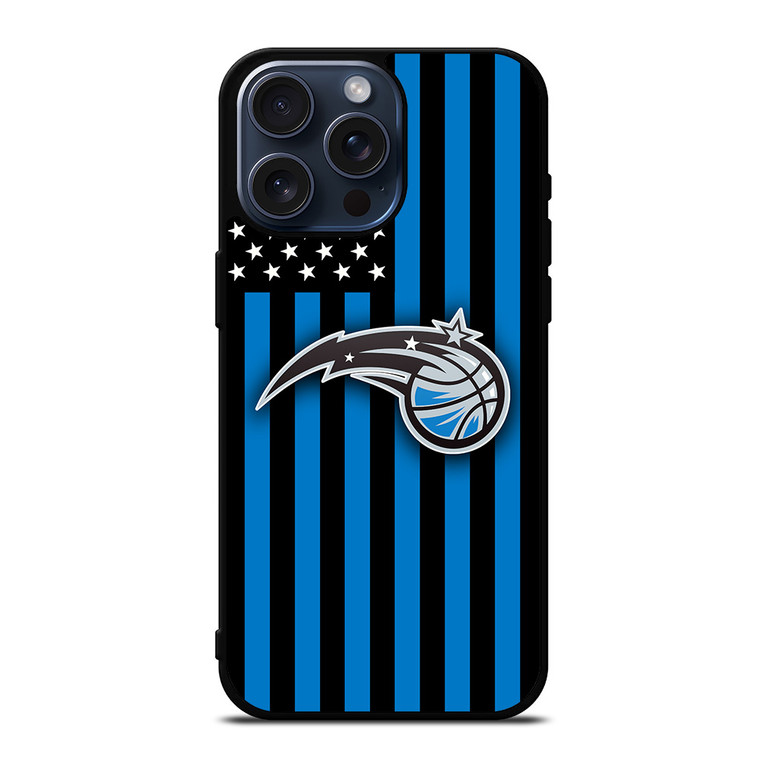 ORLANDO MAGIC NBA USA FLAG iPhone 15 Pro Max Case Cover