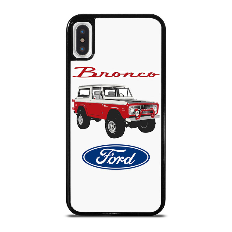 FORD BRONCO CLASSIC iPhone X / XS Case Cover