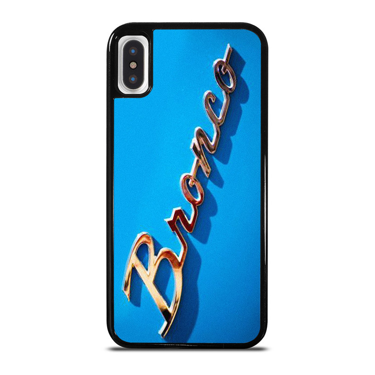 FORD BRONCO EMBLEM 2 iPhone X / XS Case Cover