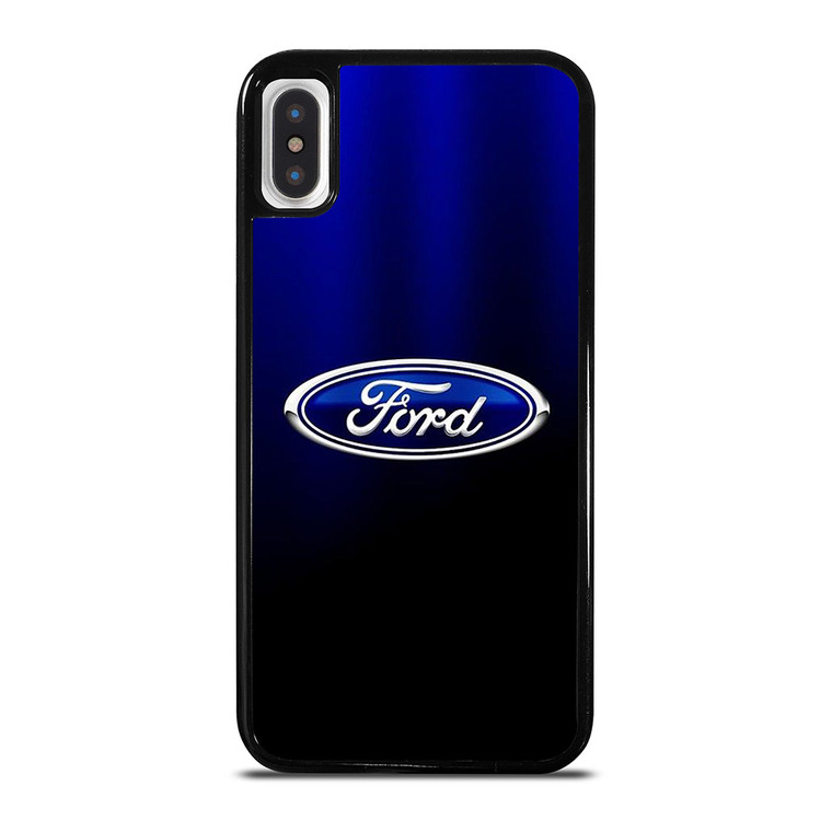FORD CAR BLUE LOGO iPhone X / XS Case Cover