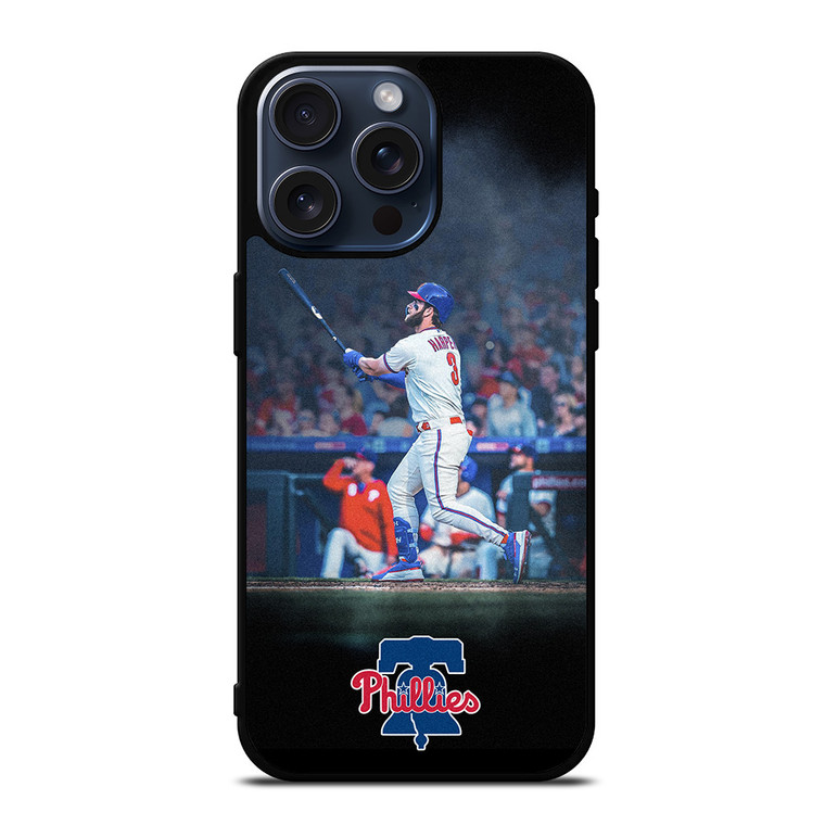 PHILADELPHIA PHILLIES BRYCE HARPER 2 iPhone 15 Pro Max Case Cover PHILADELPHIA PHILLIES BRYCE HARPER 2 iPhone 15 Pro Max Case Cover