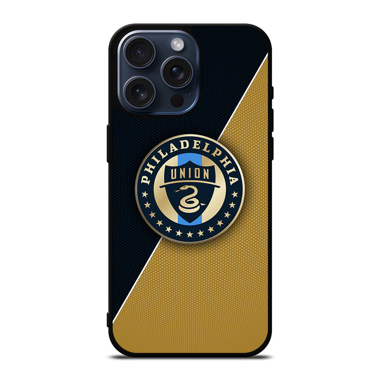 PHILADELPHIA UNION SOCCER MLS 2 iPhone 15 Pro Max Case Cover