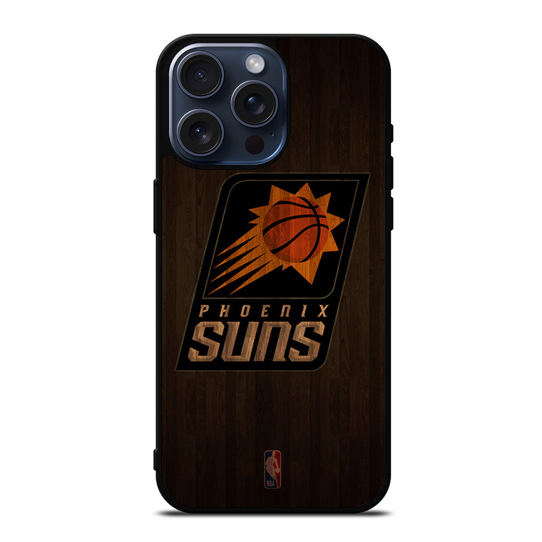 PHOENIX SUNS BASKETBALL COURT NBA iPhone 15 Pro Max Case Cover