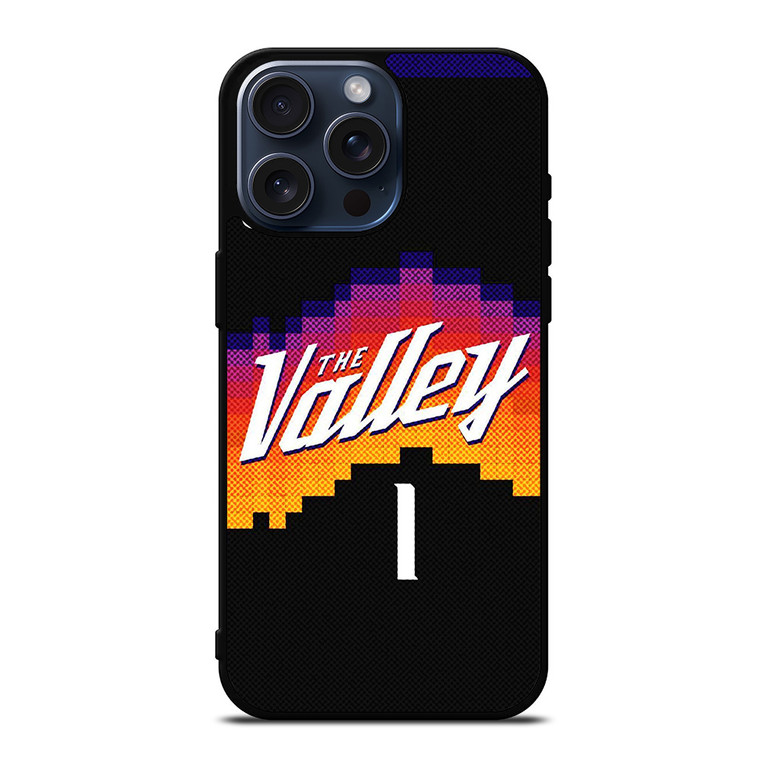 PHOENIX SUNS NBA DEVIN BOOKER BASKETBALL iPhone 15 Pro Max Case Cover