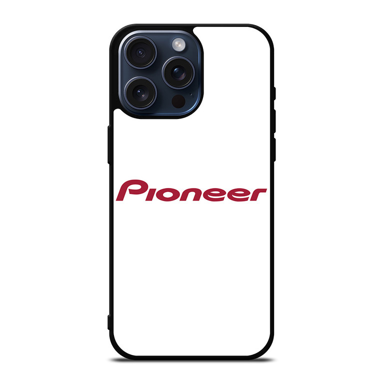PIONEER LOGO iPhone 15 Pro Max Case Cover