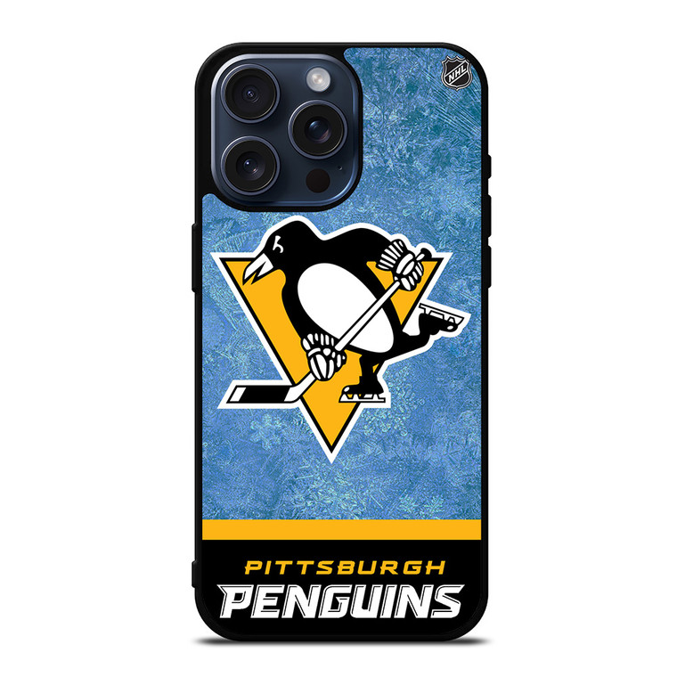 PITTSBURGH PENGUINS HOCKEY TEAM iPhone 15 Pro Max Case Cover