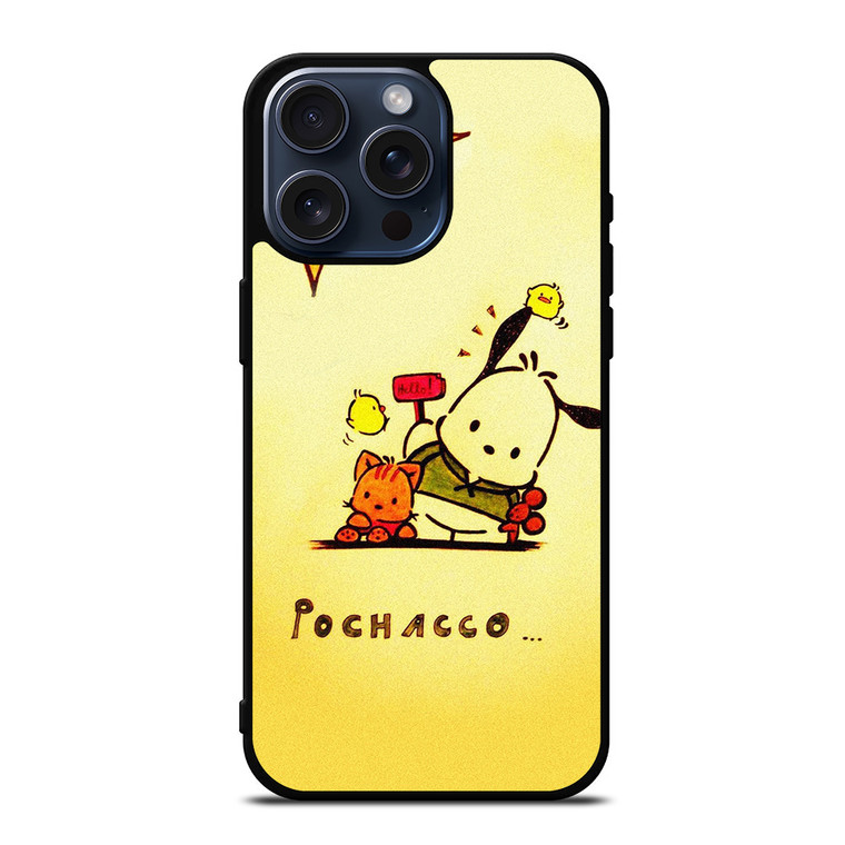 POCHACCO CUTE CARTOON 2 iPhone 15 Pro Max Case Cover