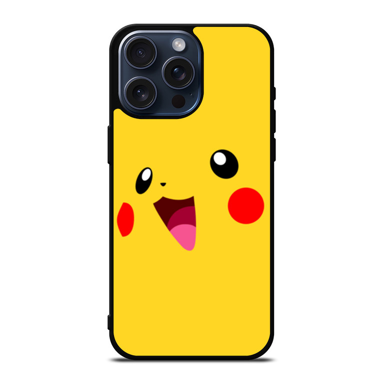 POKEMON PIKACHU ICON iPhone 15 Pro Max Case Cover