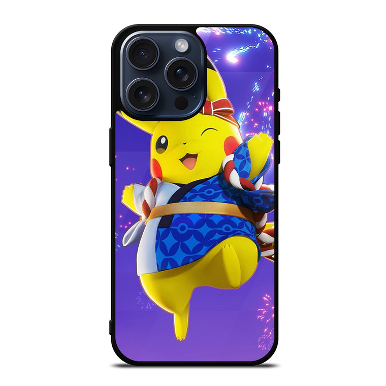 POKEMON UNITE PIKACHU iPhone 15 Pro Max Case Cover