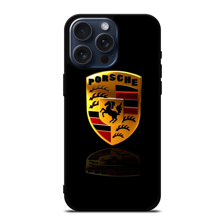 PORSCHE VINTAGE LOGO iPhone 15 Pro Max Case Cover